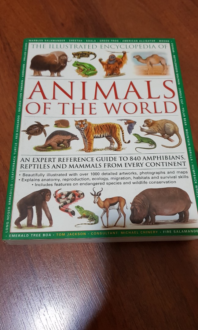 Illustrated Encyclopedia of Animals of the world, Hobbies & Toys, Books ...