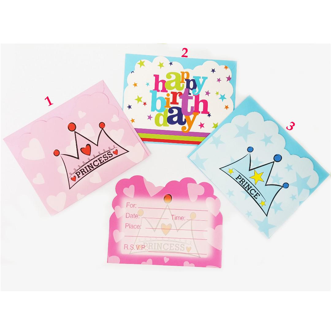 Instock Party Invitation Cards Design Craft Others On Carousell