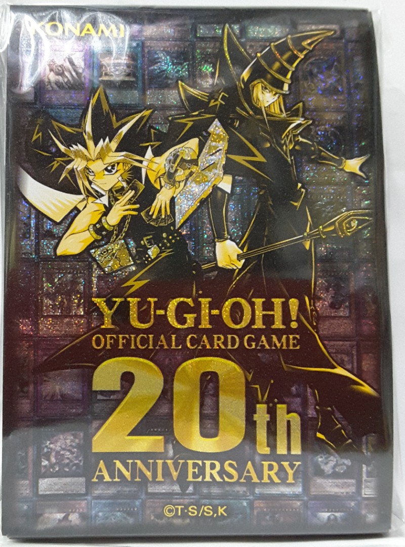 japan yugioh 20th anniversary official card sleeve