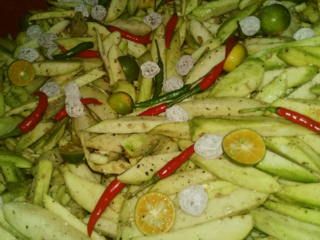 Jeruk Mangga Asam Boi Lemaking Kg Baru Food Drinks