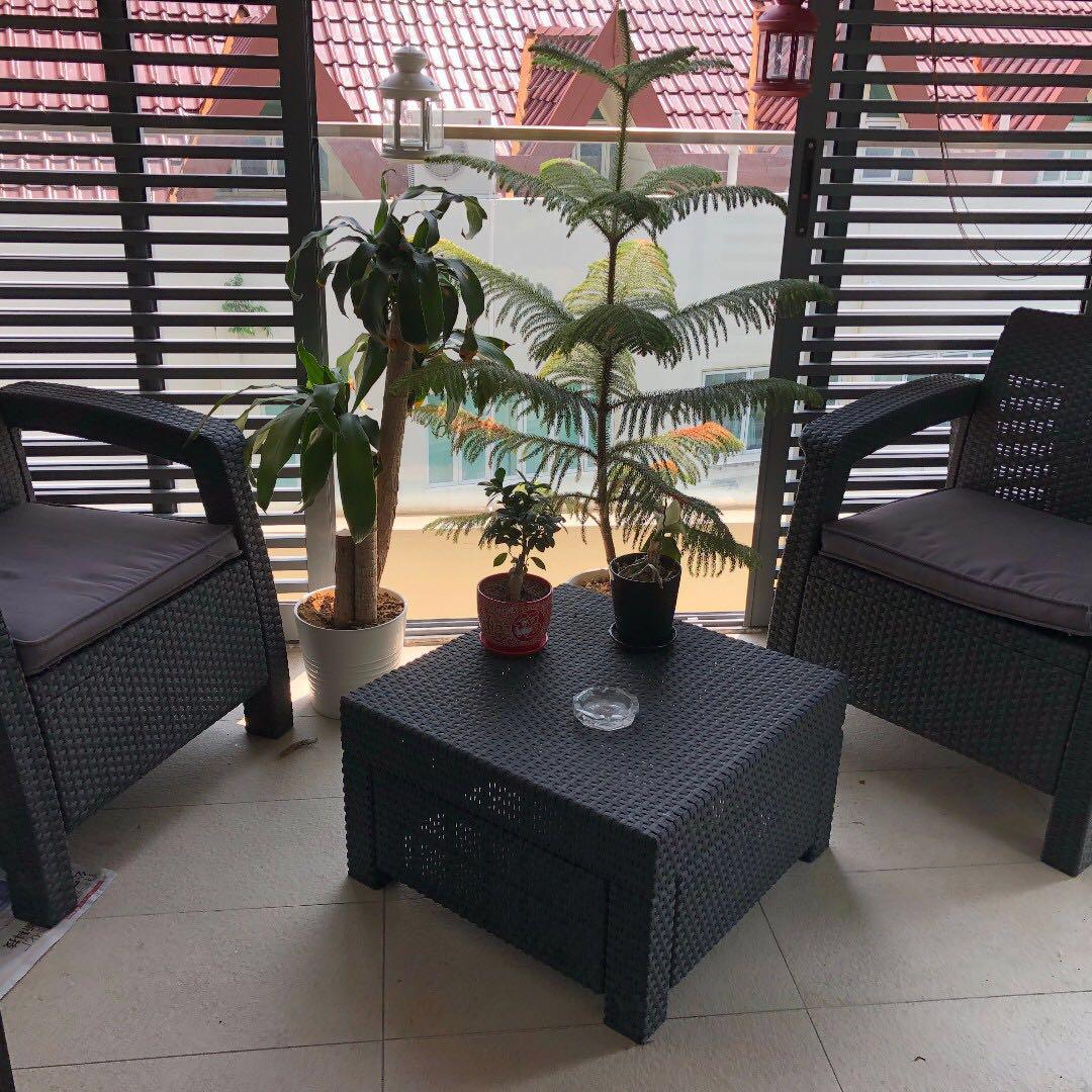 Corfu balcony set on sale