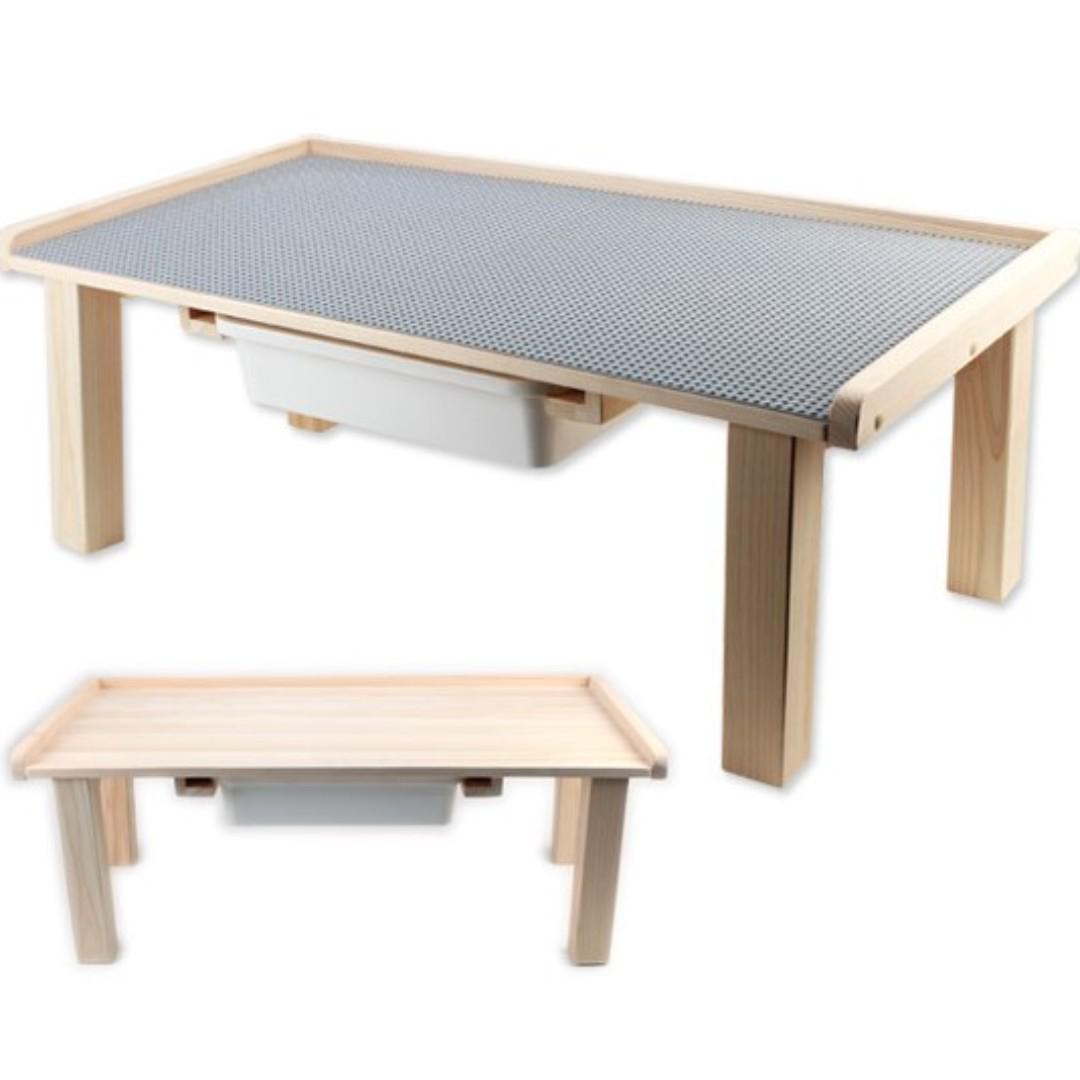 Lego Play Table Cum Study Table With Drawers Babies Kids Toys