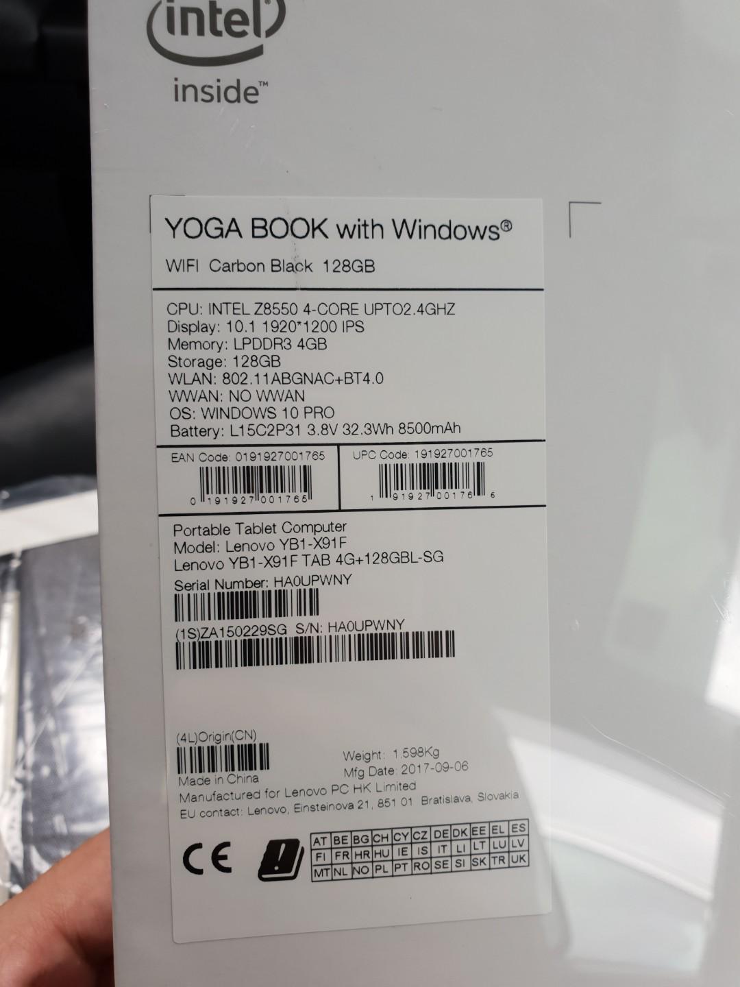 Lenovo Yoga Tablet Book Windows Electronics Computers Laptops On Carousell