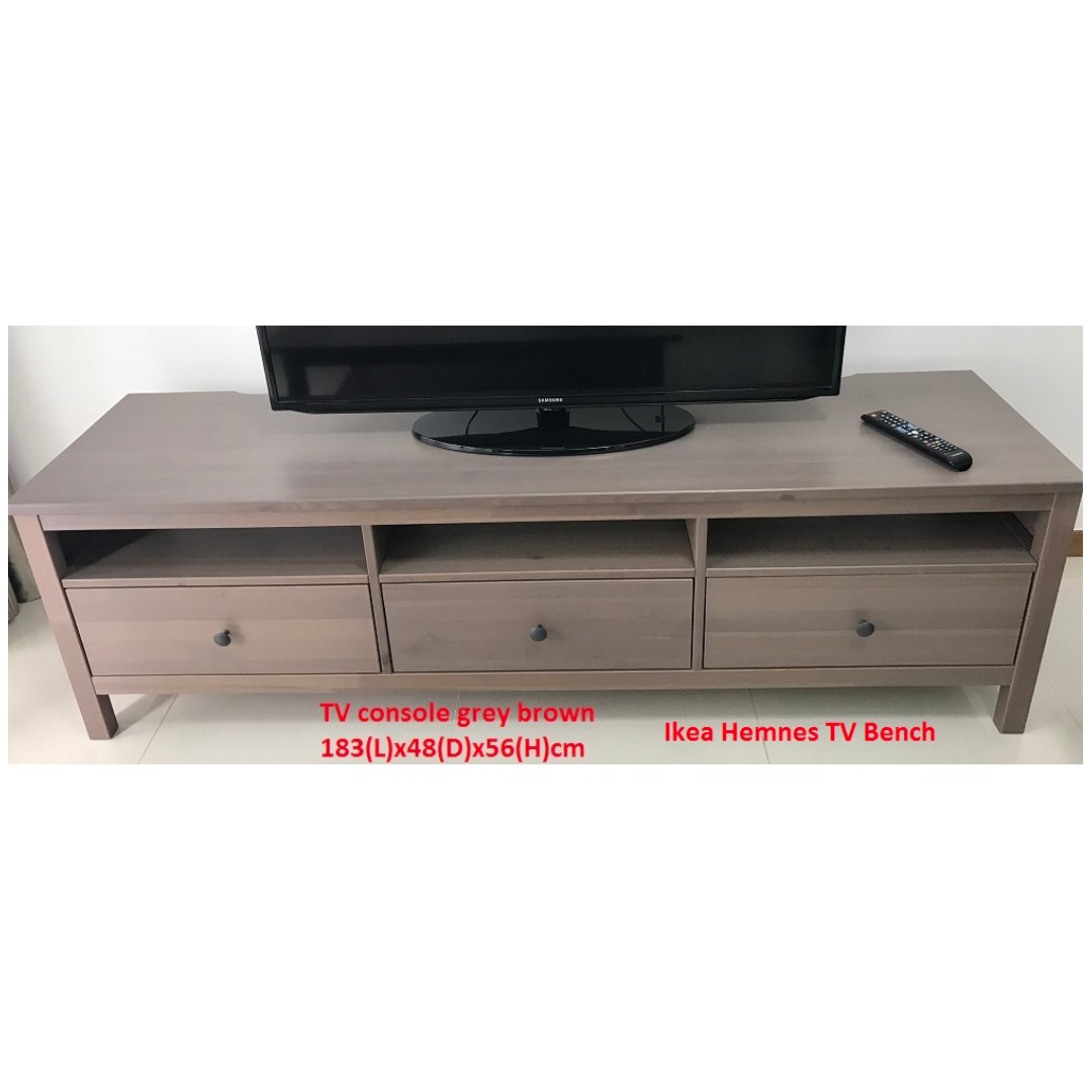 Hemnes Tv Bank Ikea