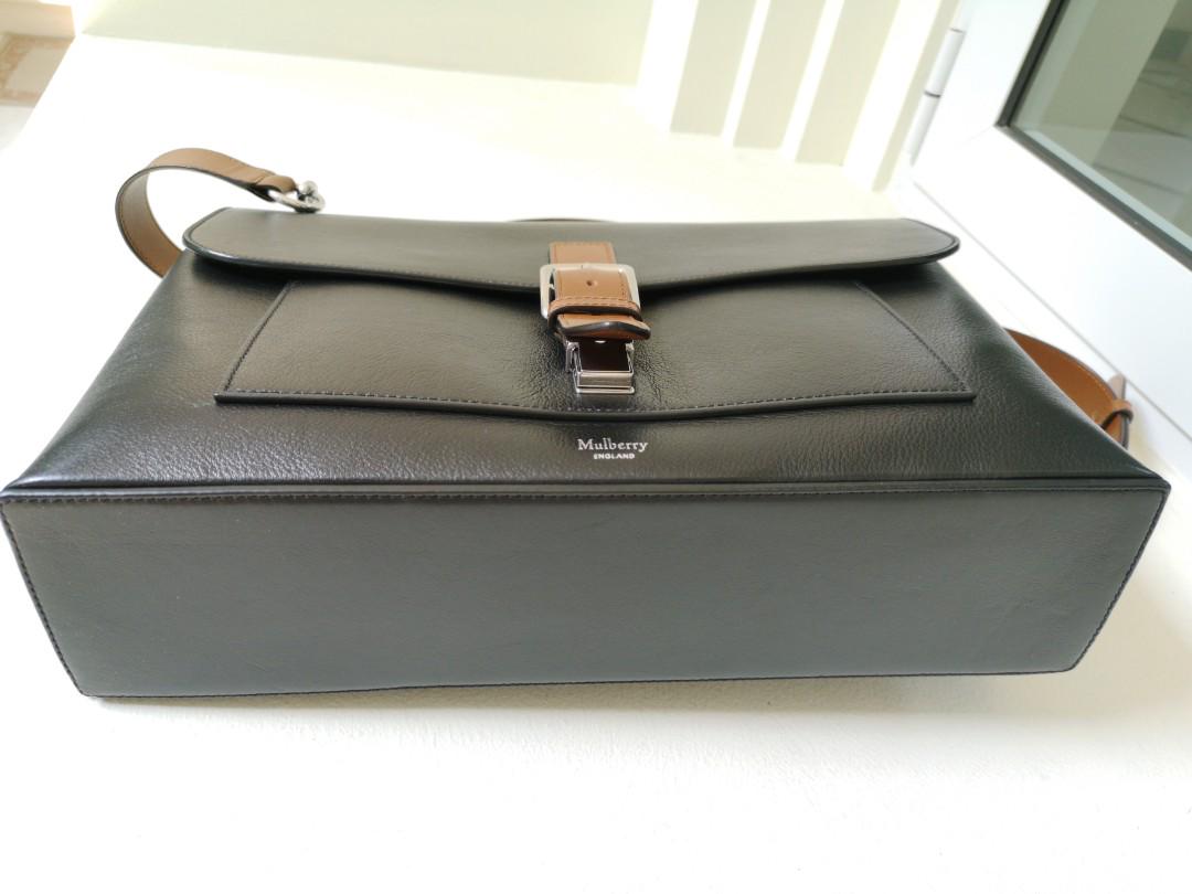 Mulberry chiltern small briefcase shop