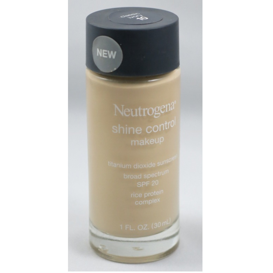 New Neutrogena Shine Control Makeup With Spf 20 10 Classic Ivory On
