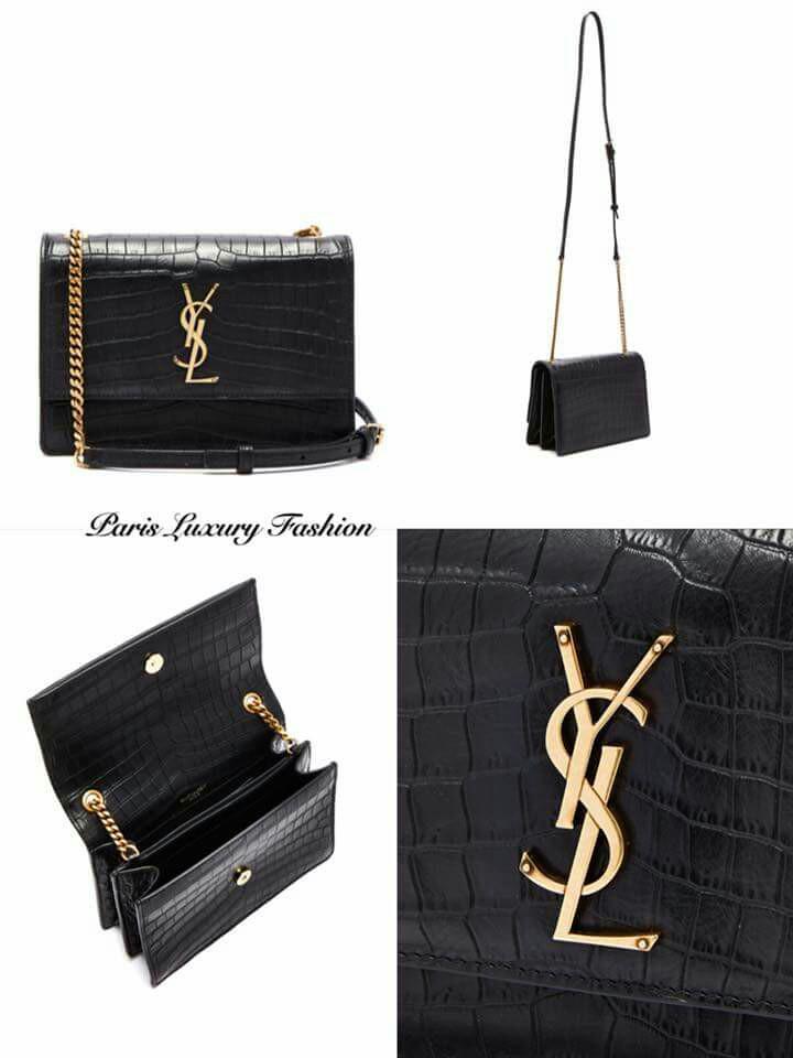 ysl croc bag