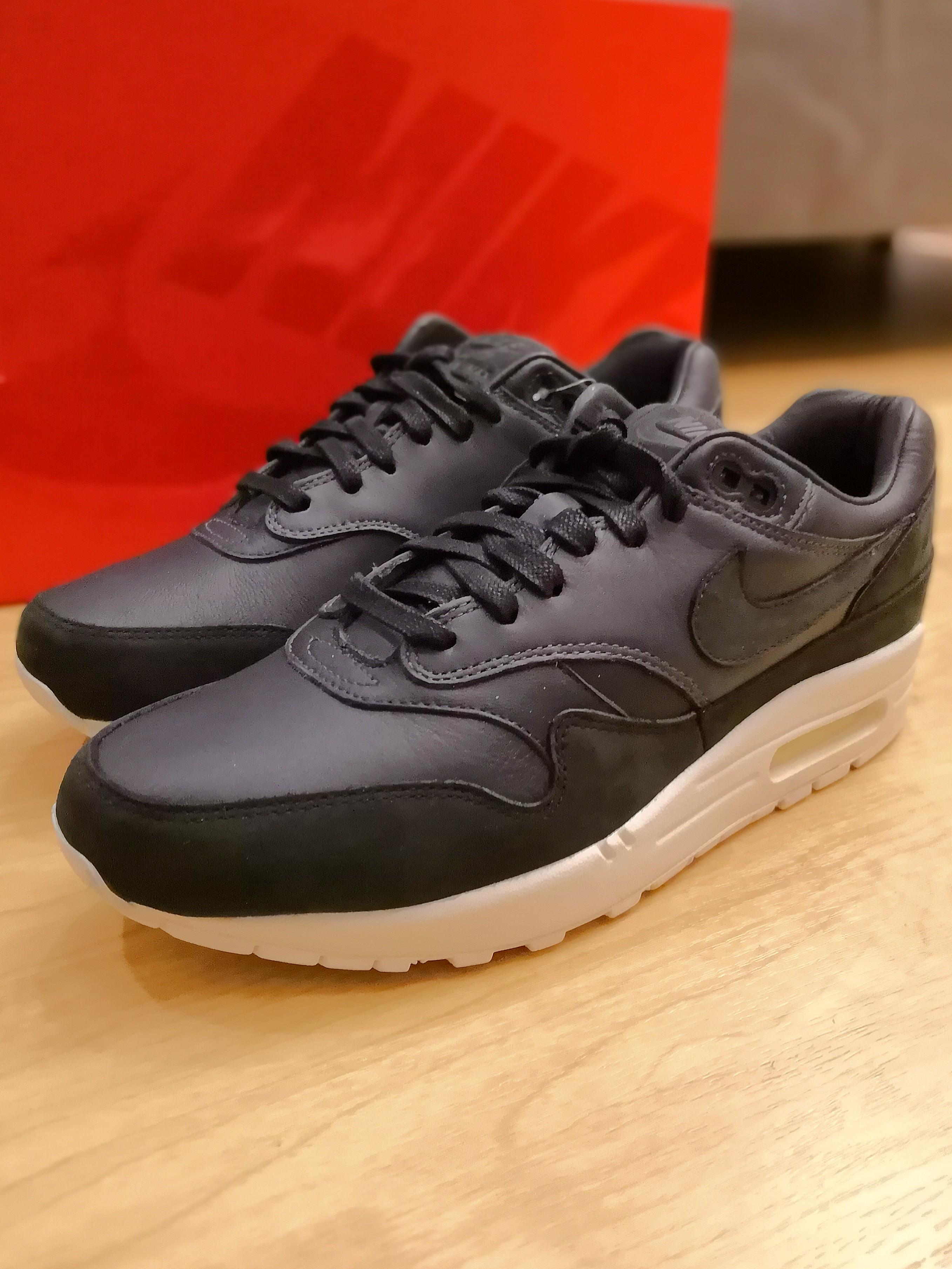 mens nike air max 9 leather