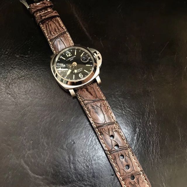 Patina alligator watch straps brown , Men's Fashion, Watches ...