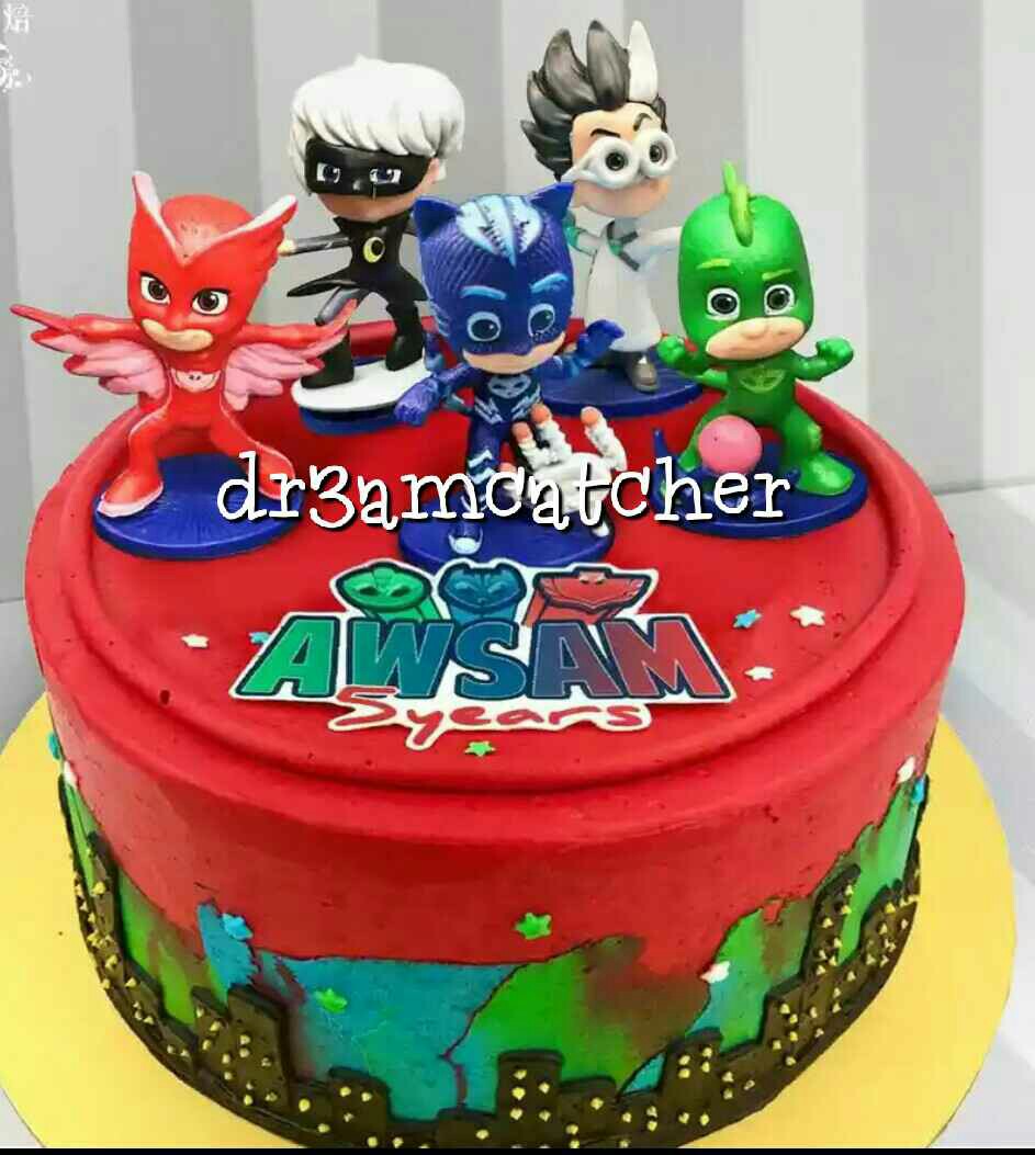 PJ Mask Cake Topper