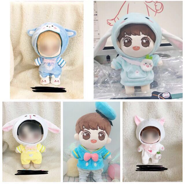 Preorder Doll Clothes Onesie For Exo Bts Seventeen Dolls 15cm 20cm Hobbies Toys Memorabilia Collectibles K Wave On Carousell