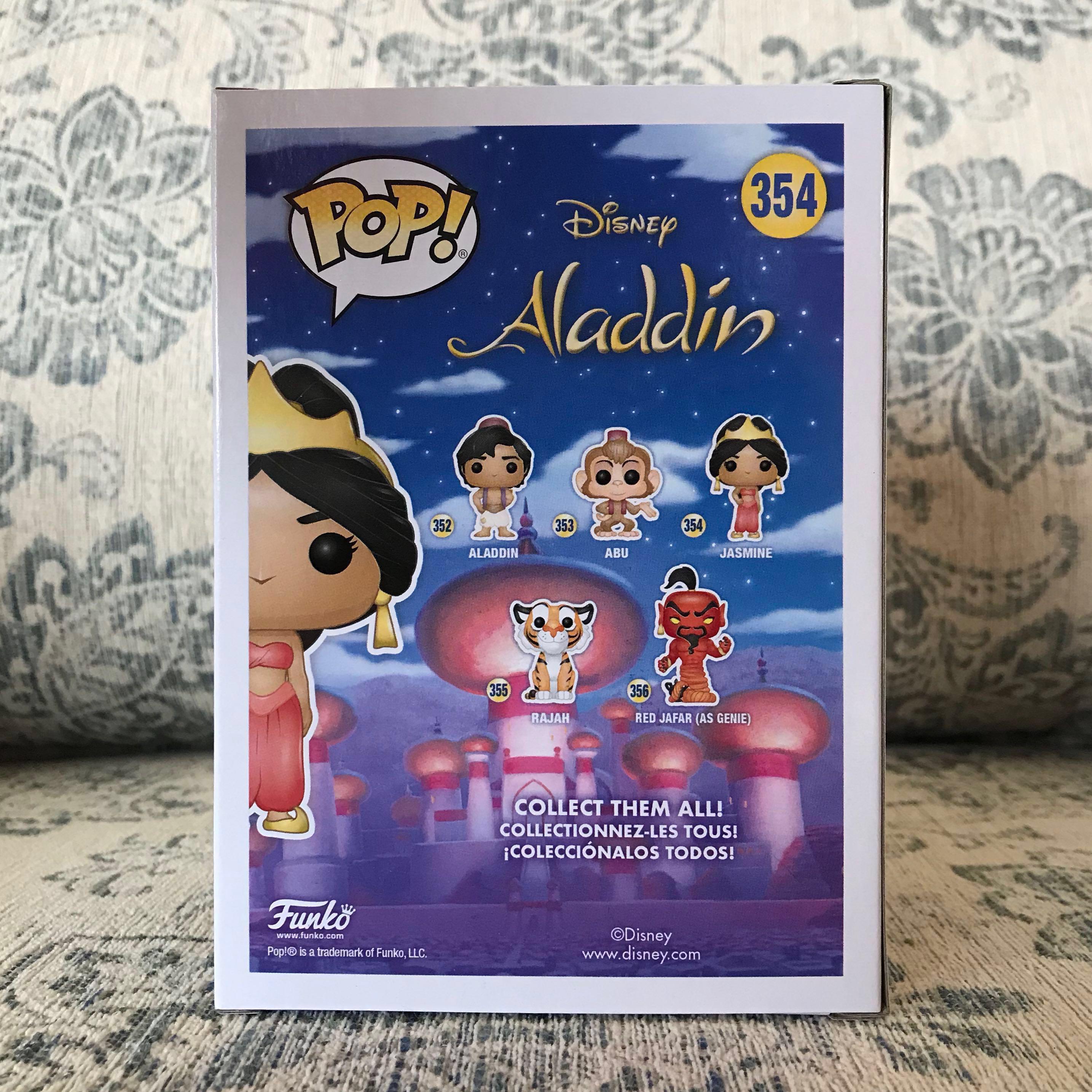 Figurine Jasmine En Rouge / Aladdin / Funko Pop Disney 354