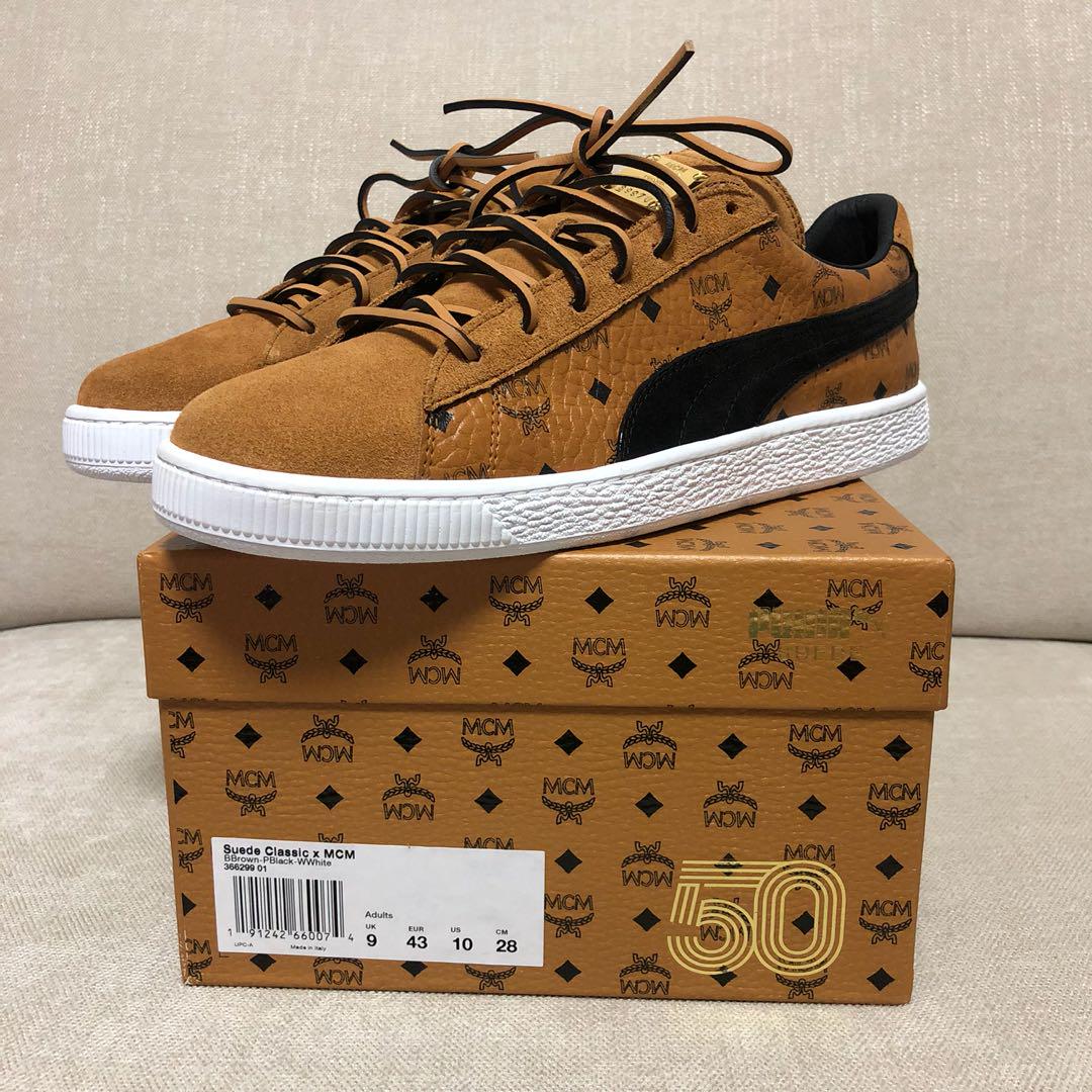Puma x mcm best sale suede