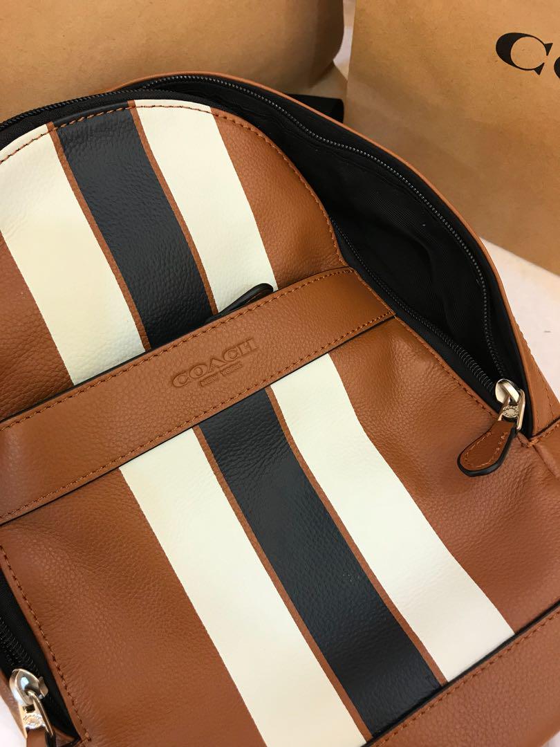 Ready Stock Original Coach men boy sling bag Shoulder bag 72226