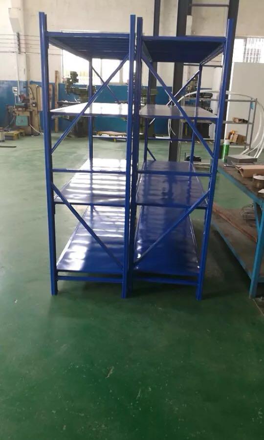 Secondhand warehouse boltless rack/rak kilang, Furniture & Home Living, Furniture, Shelves