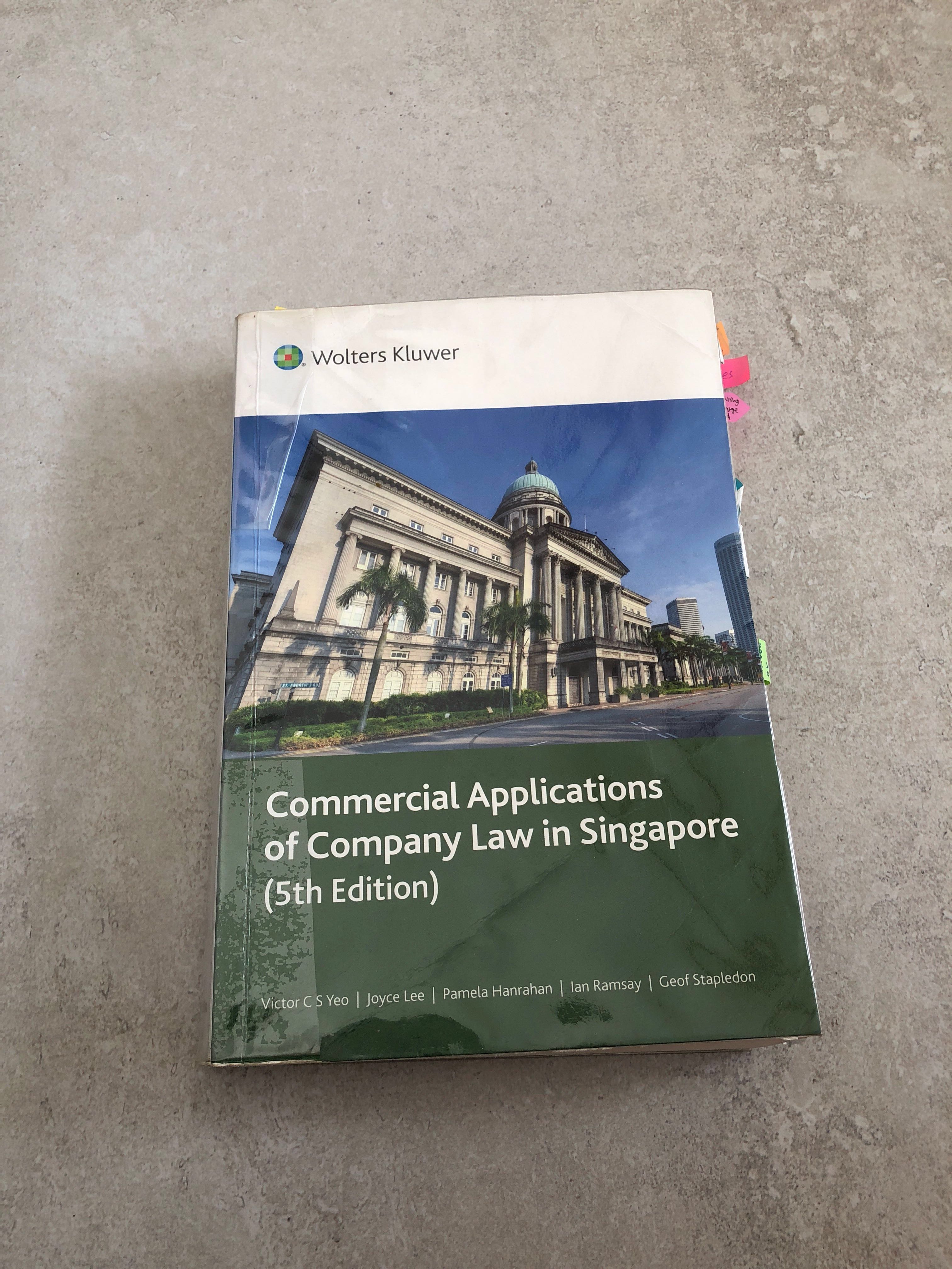 smu-company-law-textbook-lgst201-hobbies-toys-books-magazines