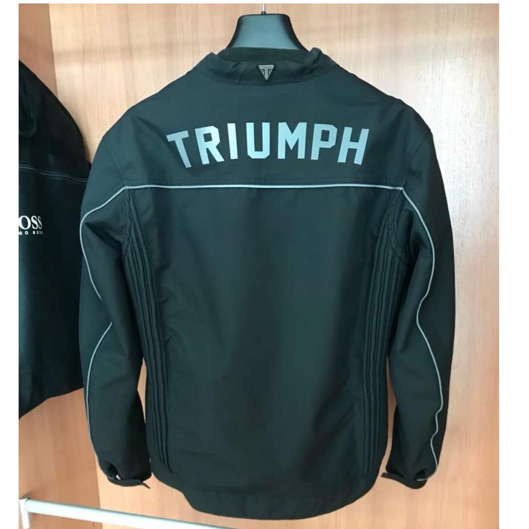 Triumph Motorcycles Jacket Fosse Textile Black Women s Fashion
