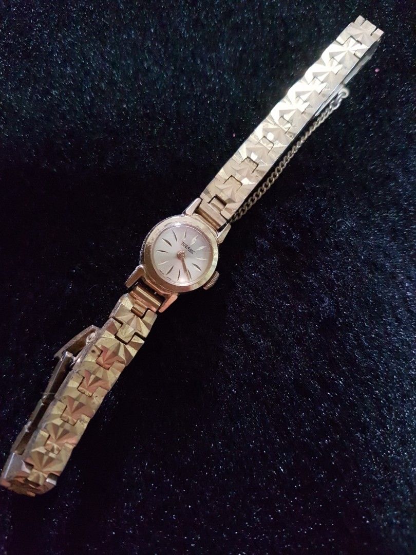 Tugaris Lady Gold Filled We Winding Watch Swiss