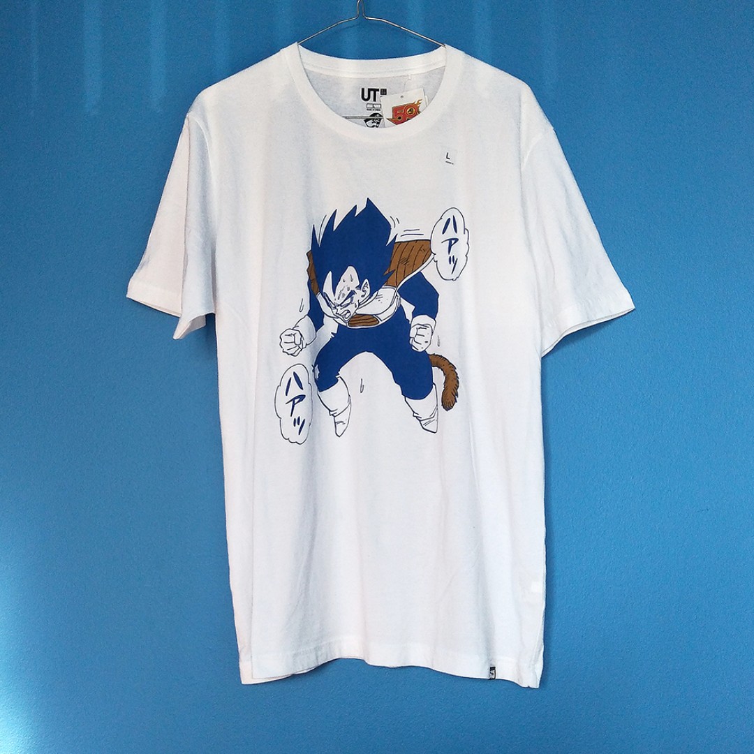 Uniqlo X Jump Dragon Ball Vegeta T Shirt Men S Fashion Clothes