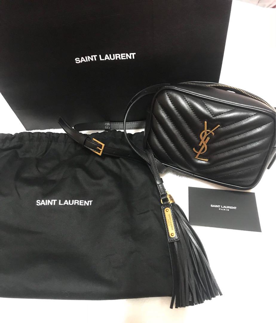Ysl相機包腰包ysl Woc 保證真品 名牌精品 精品包包在旋轉拍賣