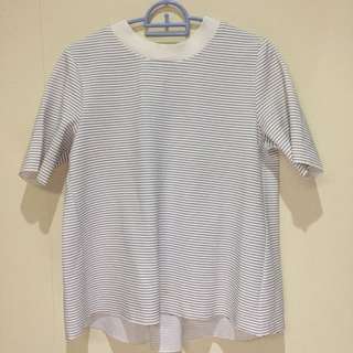 Stripes Black White Top