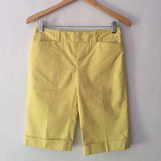 Short Pants Yellow Authentic Club monaco