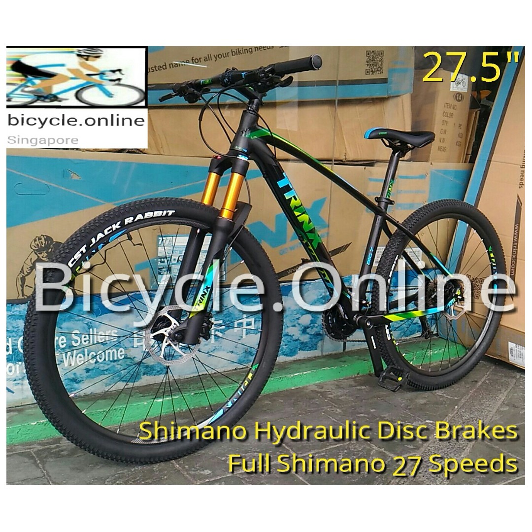 trinx 27.5 hydraulic brakes