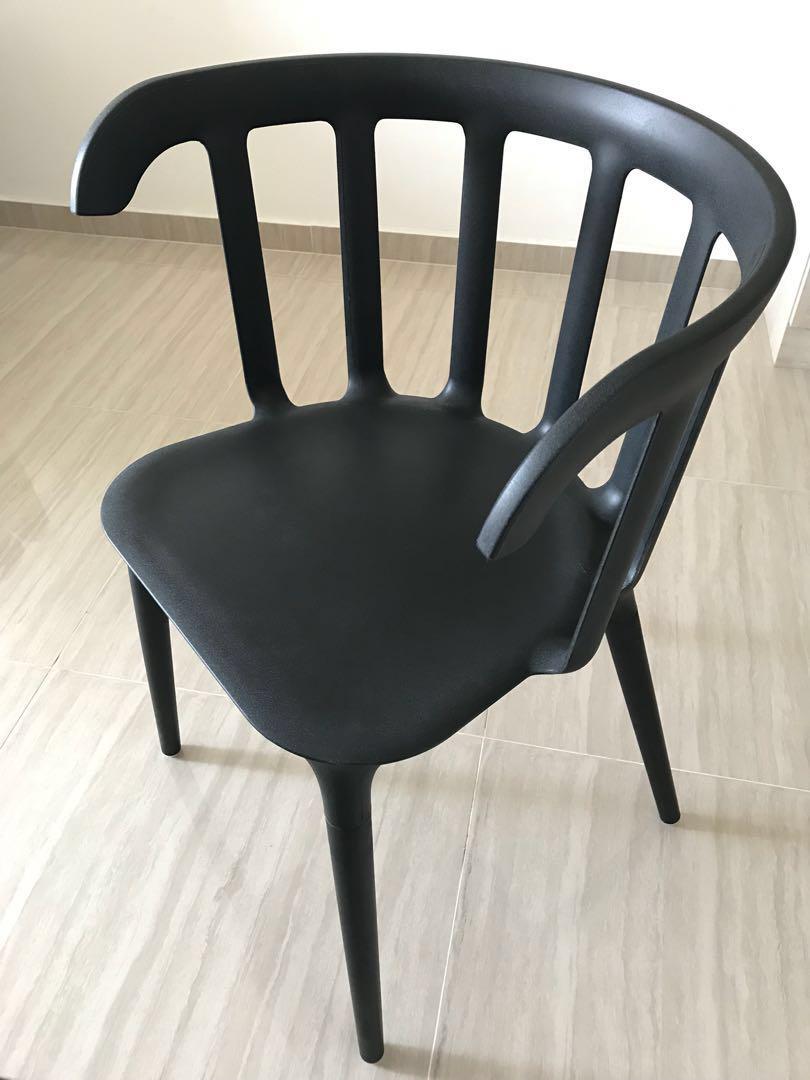 4 ikea chairs with armrest