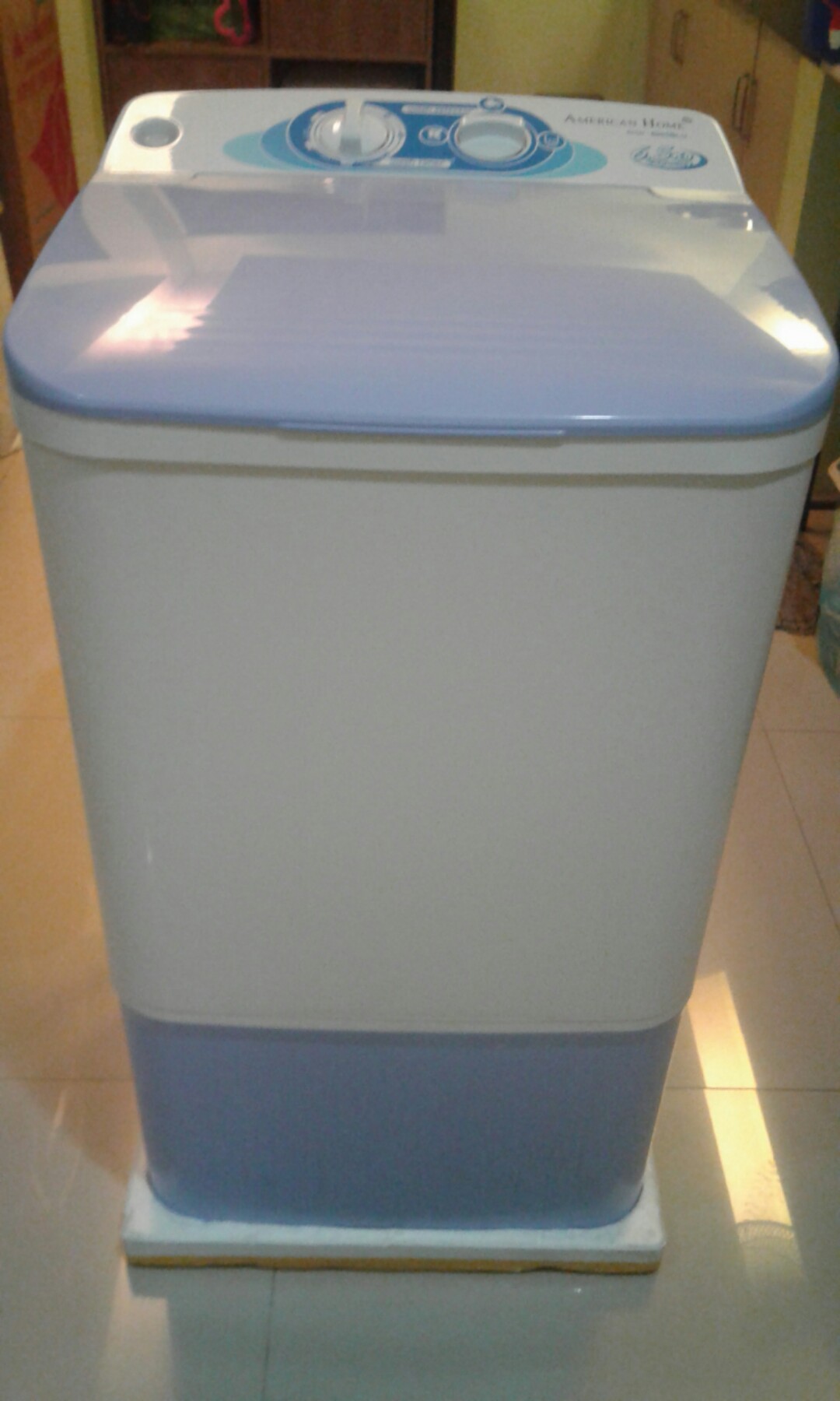 American Home AHW 6005BLU Single Tub Washing Machine TV Home 