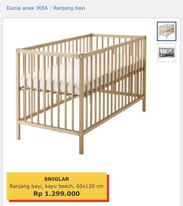 Baby Crib Ikea Bayi Anak Lainnya Di Carousell
