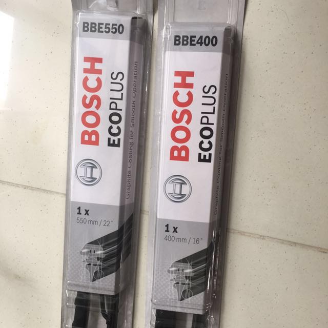 BOSCH Ecoplus Graphite wipers, Car Accessories on Carousell