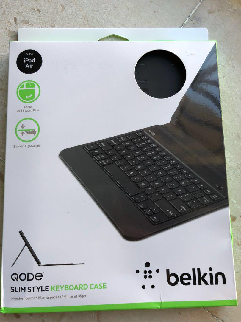 Brand New Belkin Ipad Slim Style Keyboard Case Mobile Phones