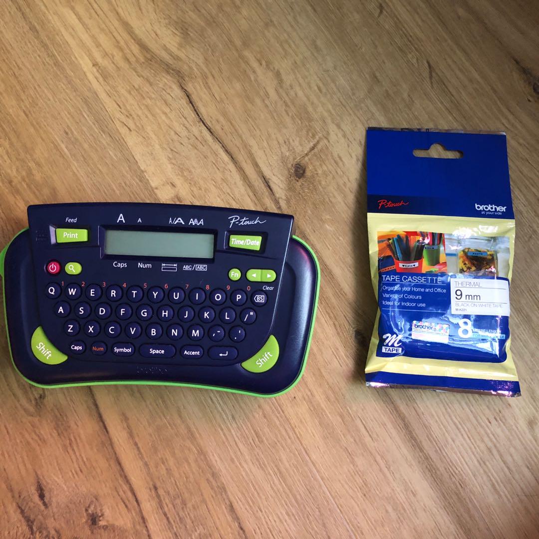 Brother Ptouch PT80 + new Tape, Hobbies & Toys, Stationery ...