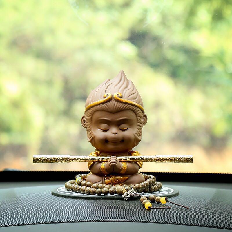 Car Display Sun Wukong Monkey King, Car Accessories, Accessories on