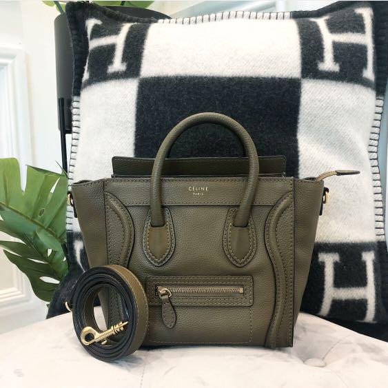 Celine army best sale green