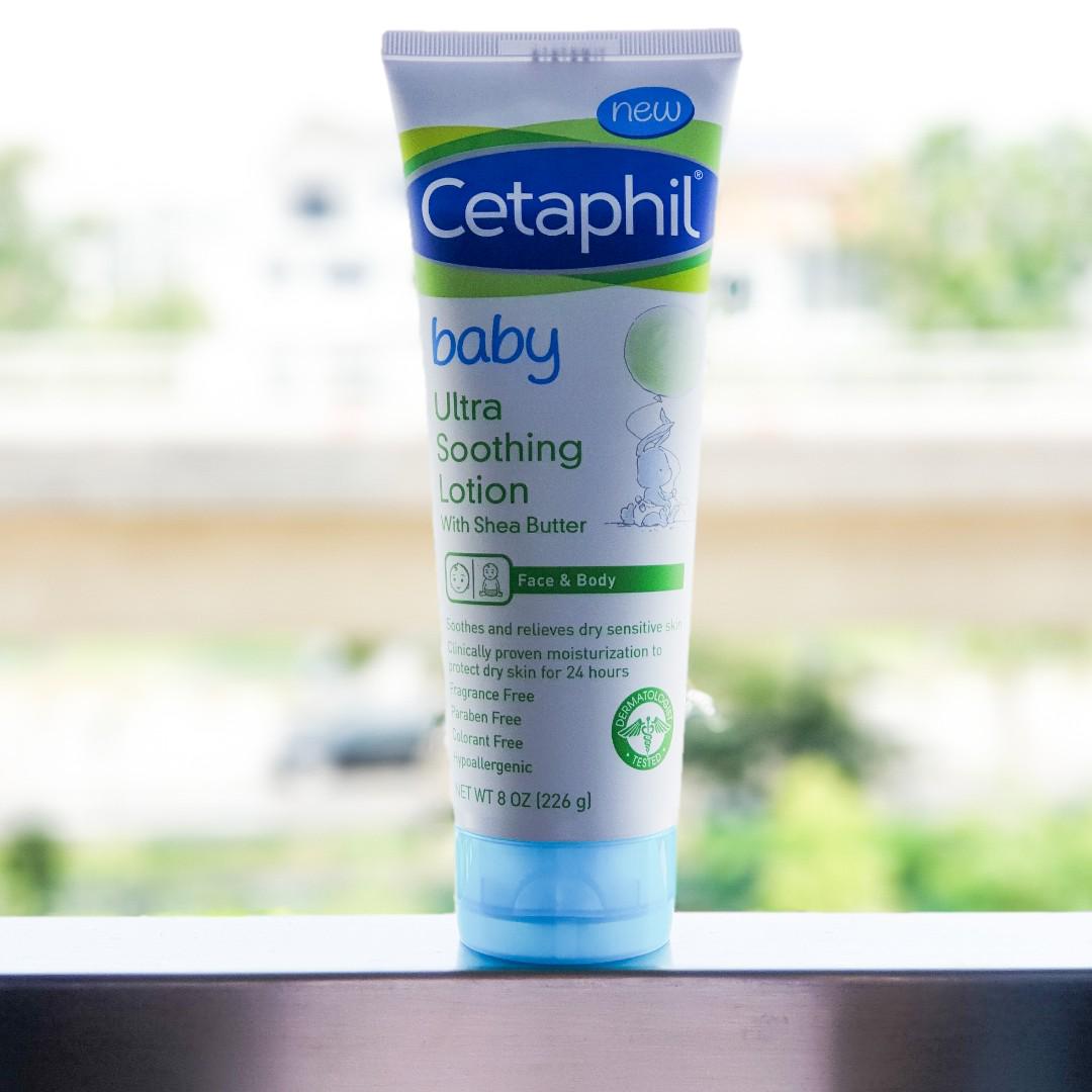 cetaphil baby ultra soothing lotion with shea butter