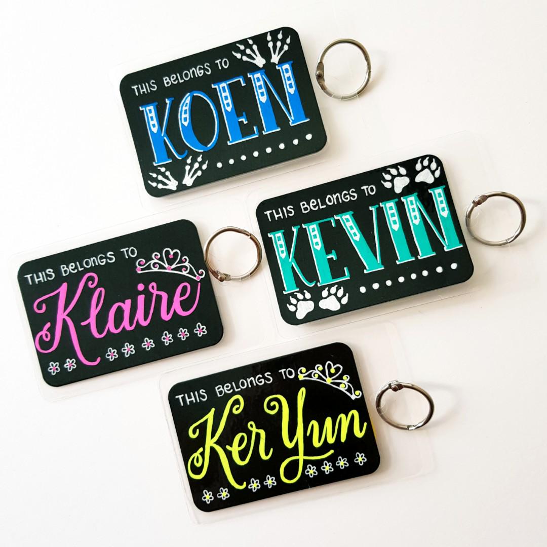 custom bag tags