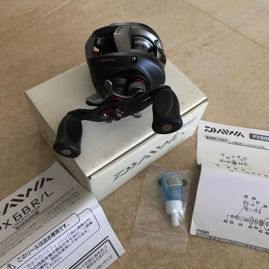 Daiwa Liberto Pixy PX68L Baitfinesse BC reel. Made in Japan