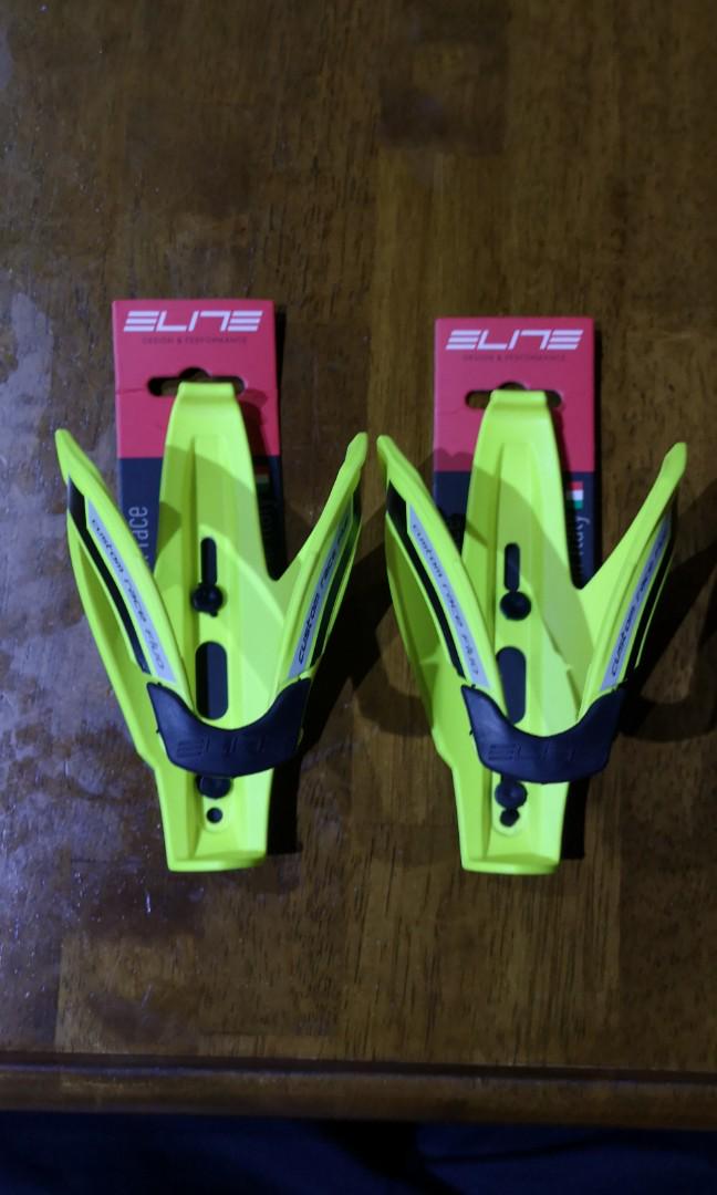 elite custom race resin fluoro bottle cage