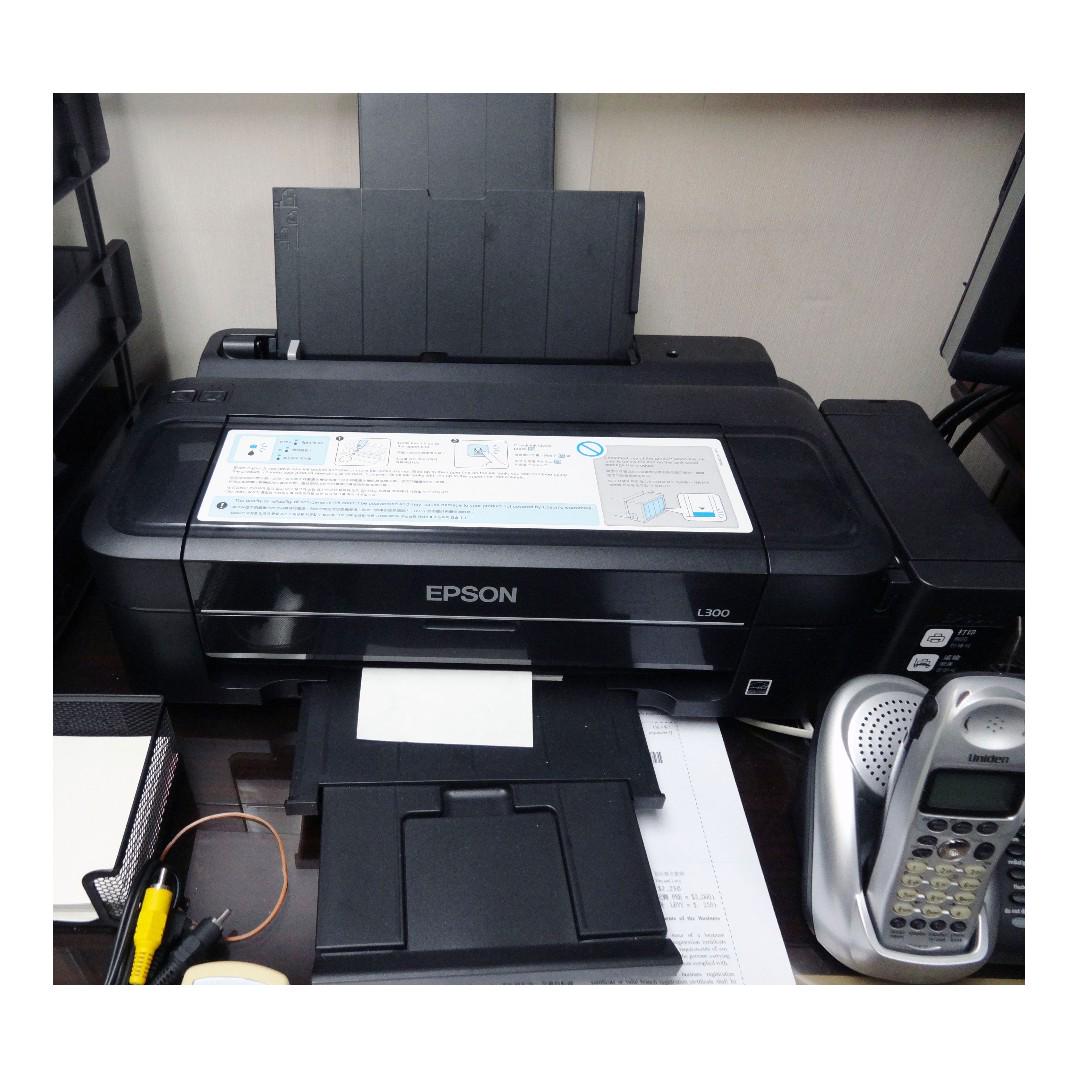 Epson L300 external ink tank printer, 電腦 ＆ 平板電腦, 打印機及影印機 Carousell