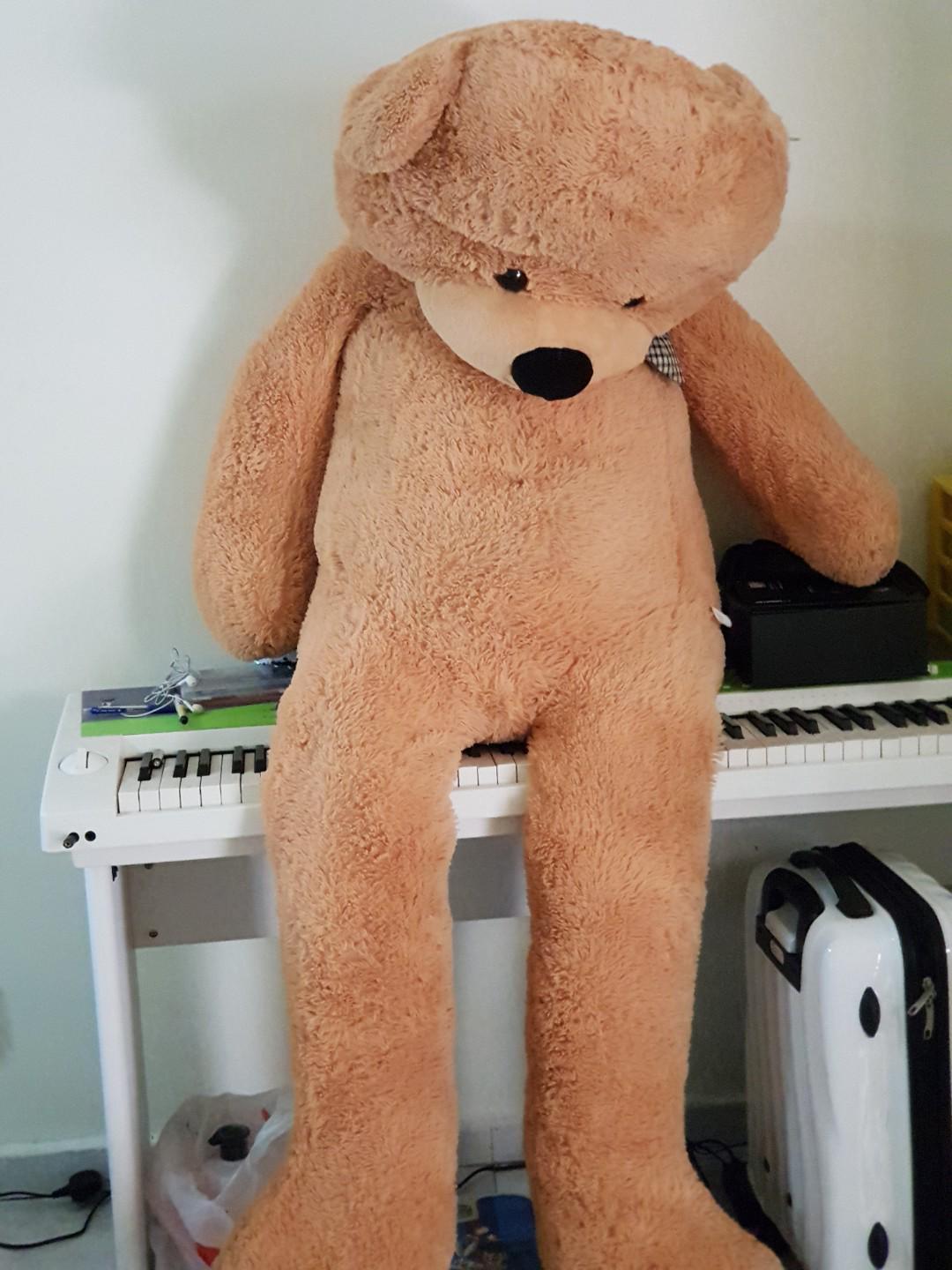 very large teddy bear