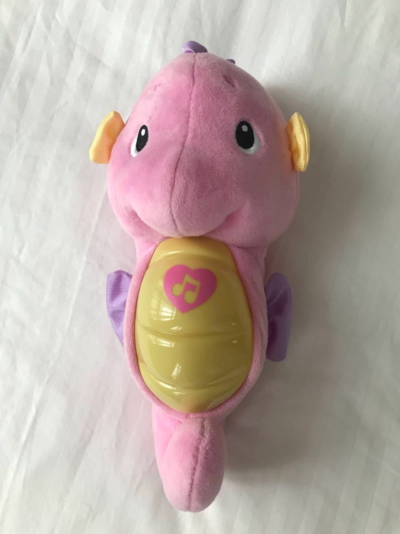 Fisher Price Seahorse Soft Musical Light Up Toy soothe and glow