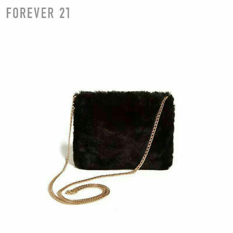 forever 21 fur bag