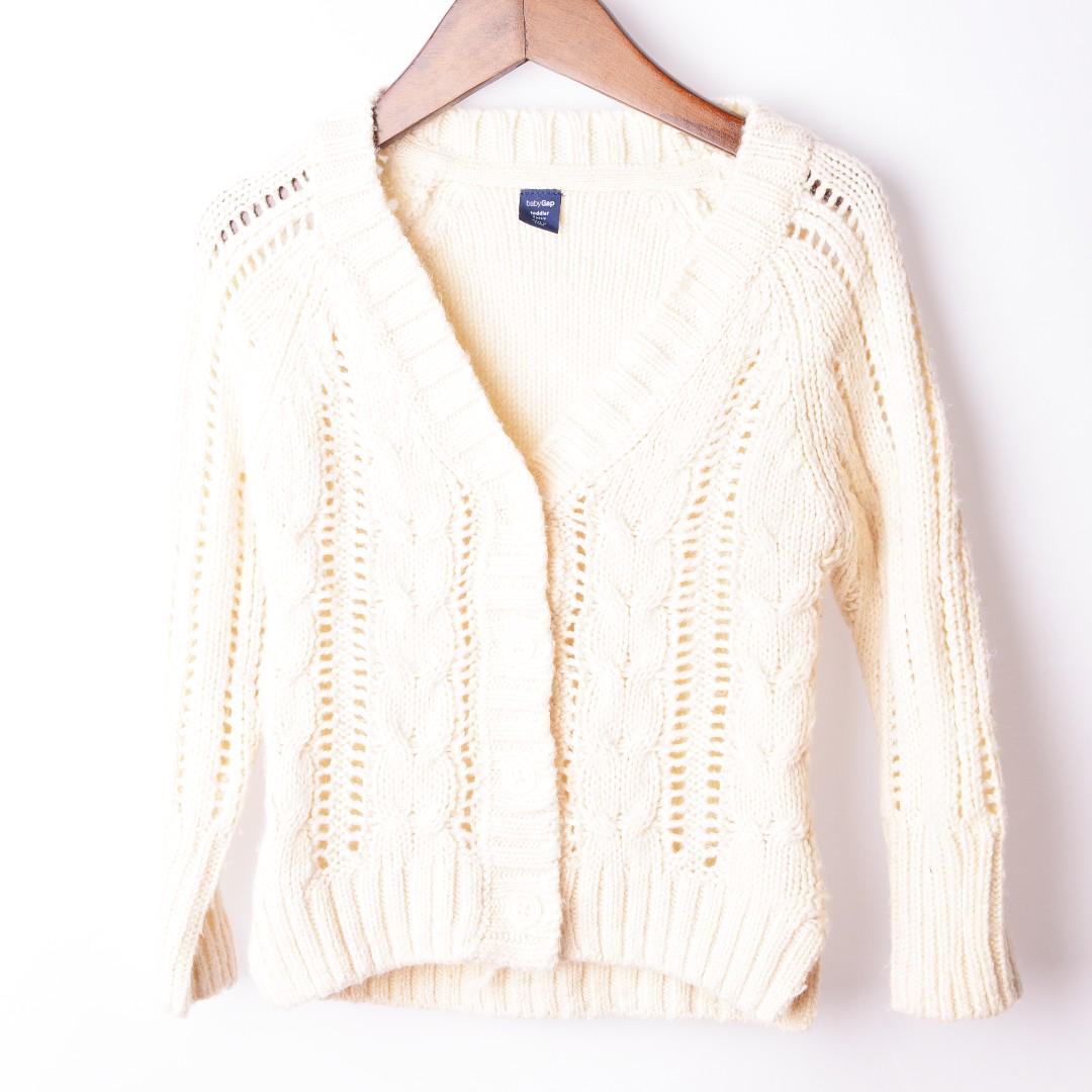 baby gap cable knit sweater