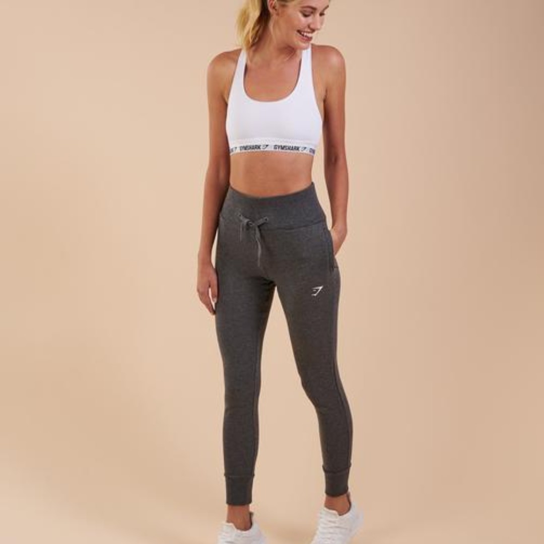 grey joggers gymshark