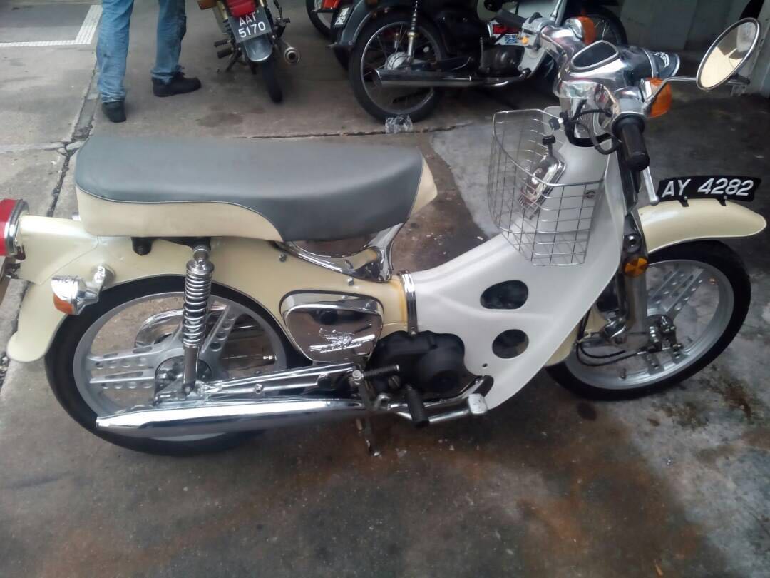 Honda C70 Cub Bulat Motorbikes On Carousell