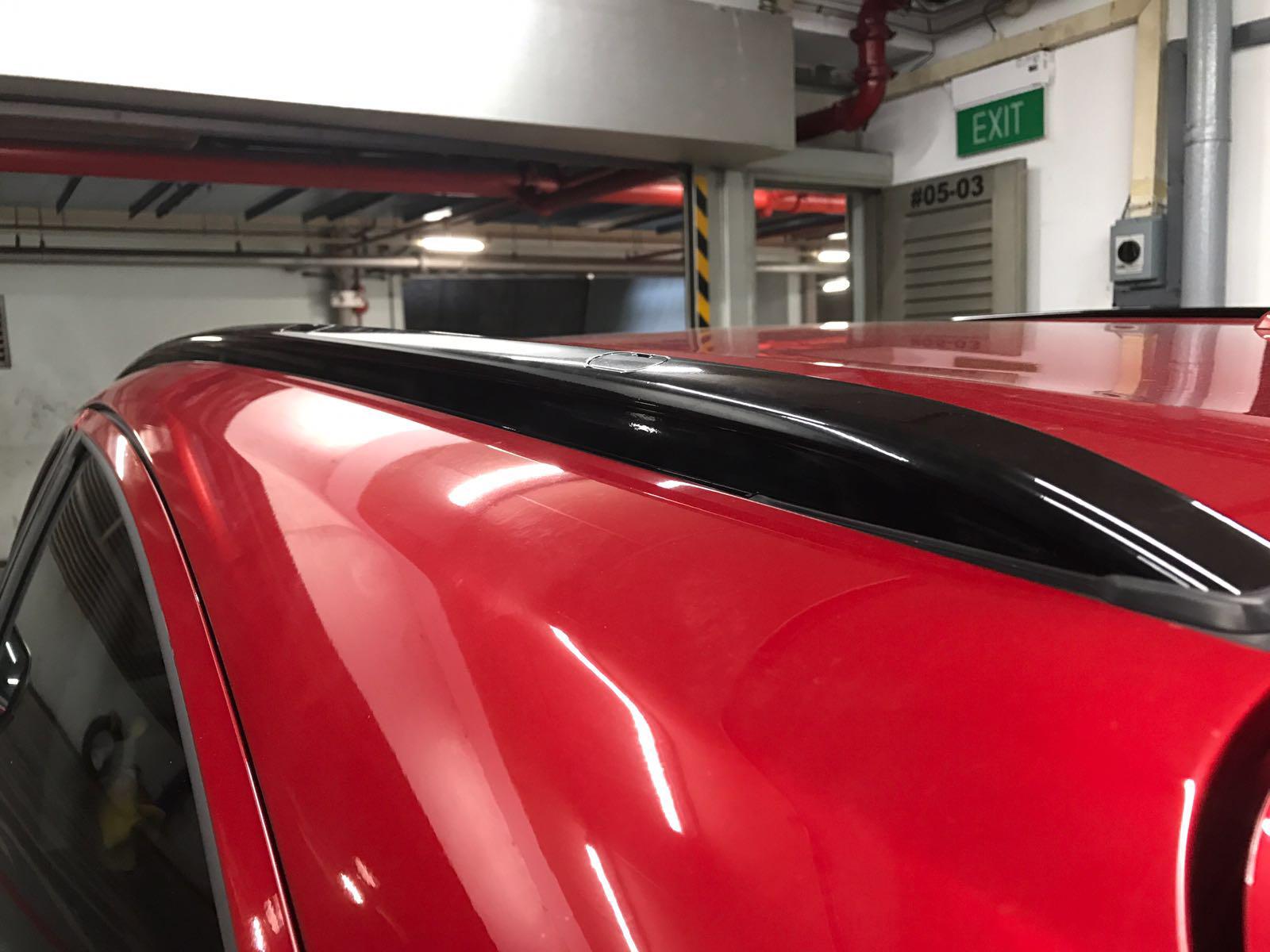 Hrv Vezel Roof Rack Glossy Black Wrap Car Accessories Accessories On Carousell