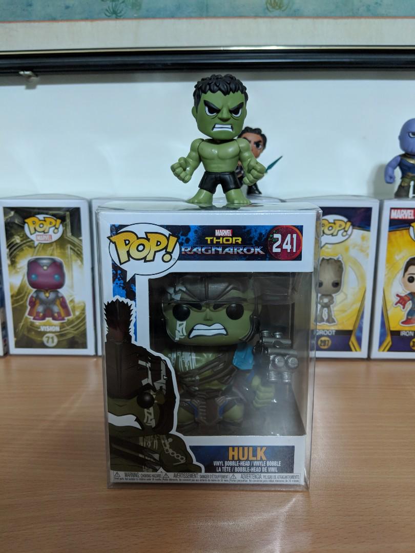 Hulk Thor Ragnarok Funko Pop Toys Games Bricks Figurines On Carousell