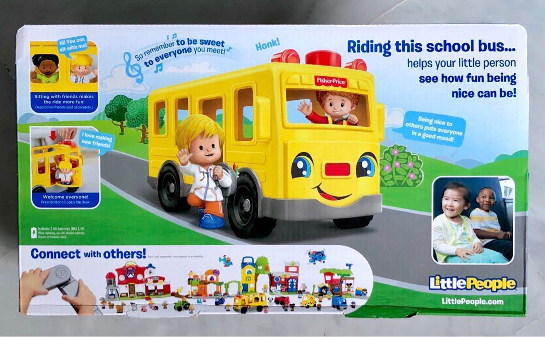 Little people sit with me school bus deals
