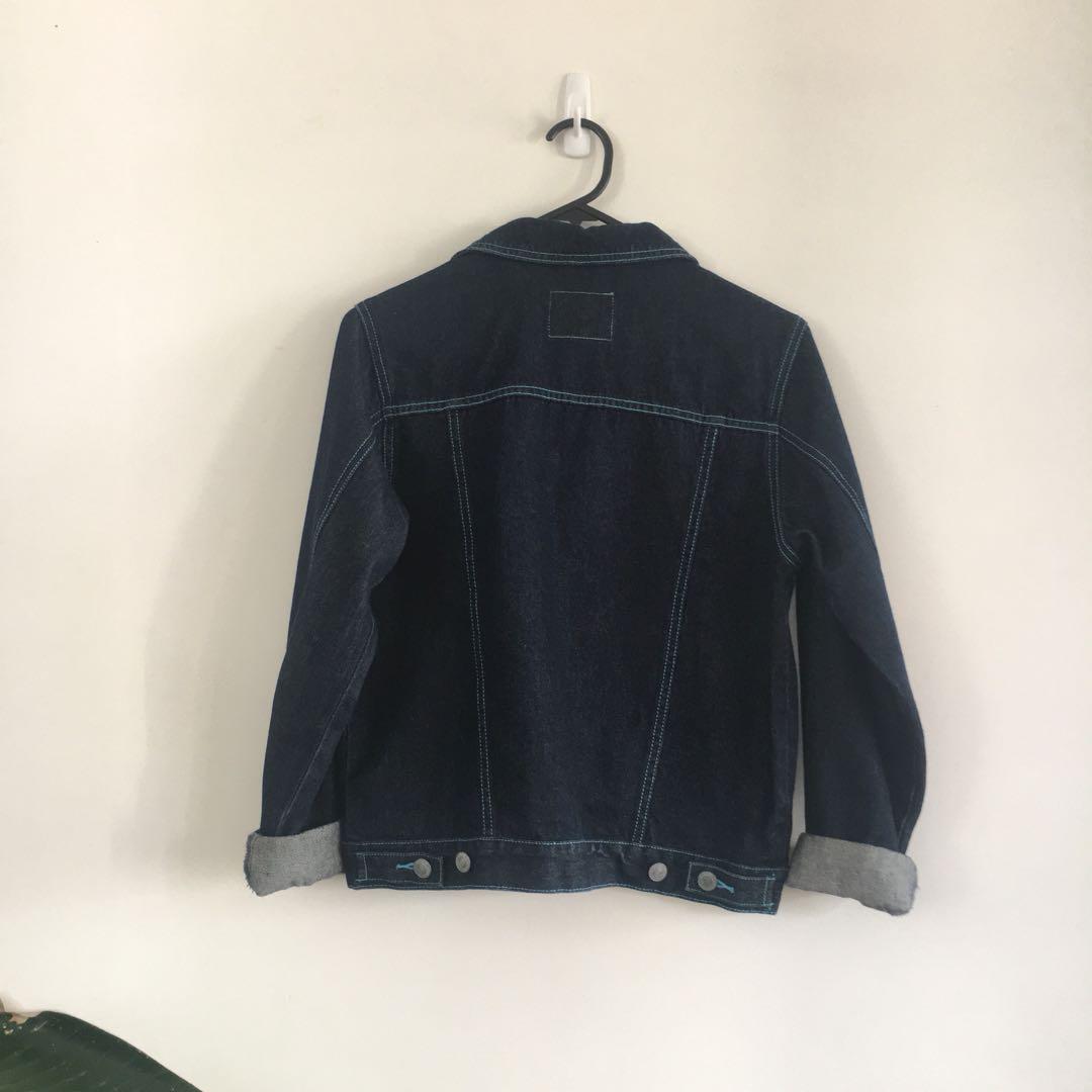 Just jeans black denim jacket clearance